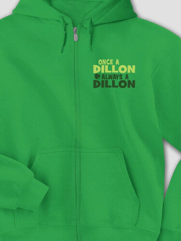 Always Irish : Embroidered Zip Hoodies product image 3