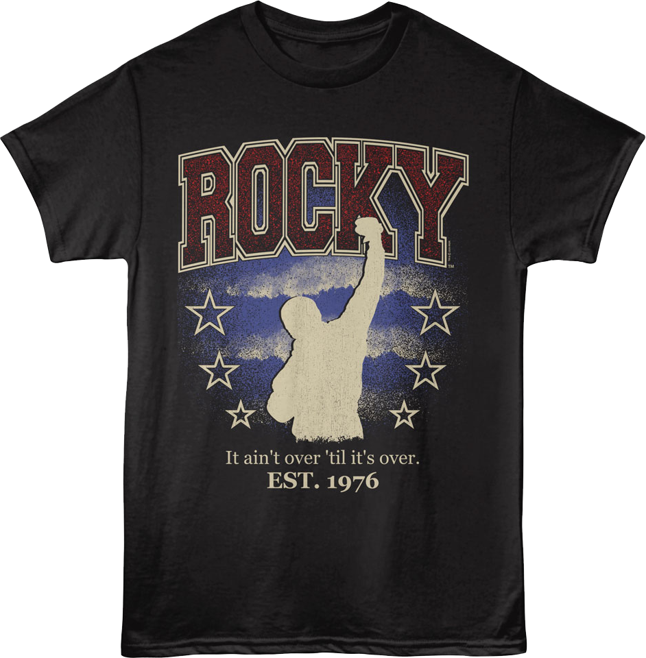 It Ain't Over 'Til It's Rocky T-Shirt product image 1