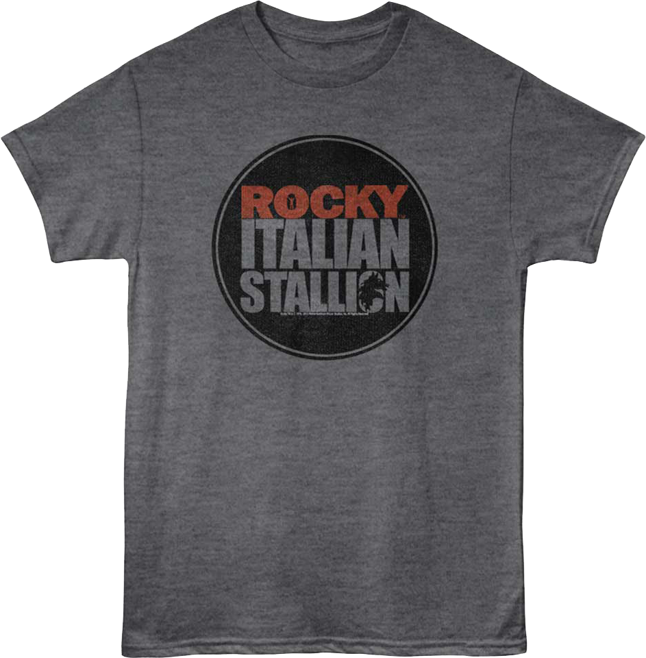 Italian Stallion Circle Rocky T-Shirt product image 1
