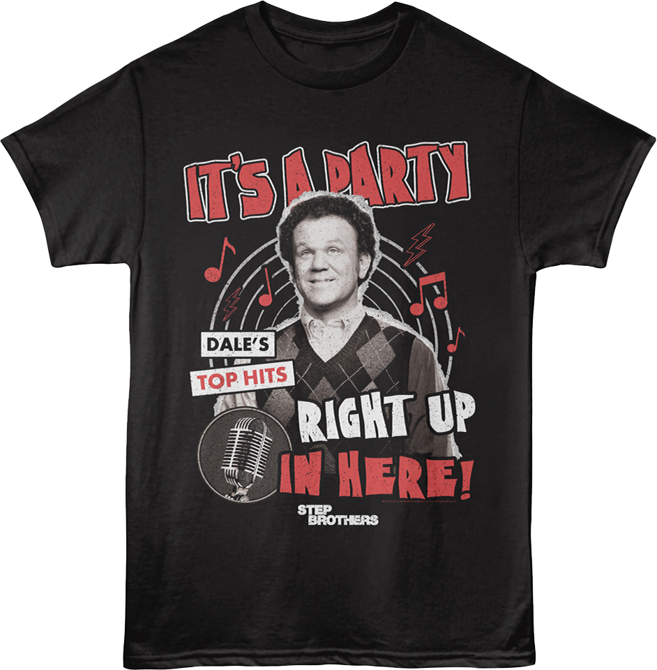 It's A Party Right Up In Here Step Brothers T-Shirt product image 1