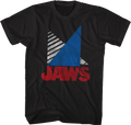 Geometric Fin Art Jaws T-Shirt product image 1