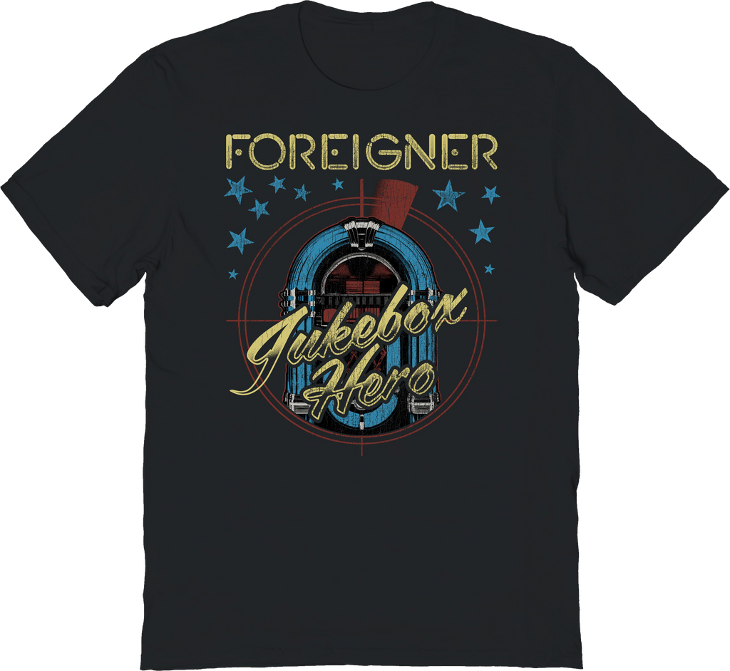 Jukebox Hero Foreigner T-Shirt product image 1