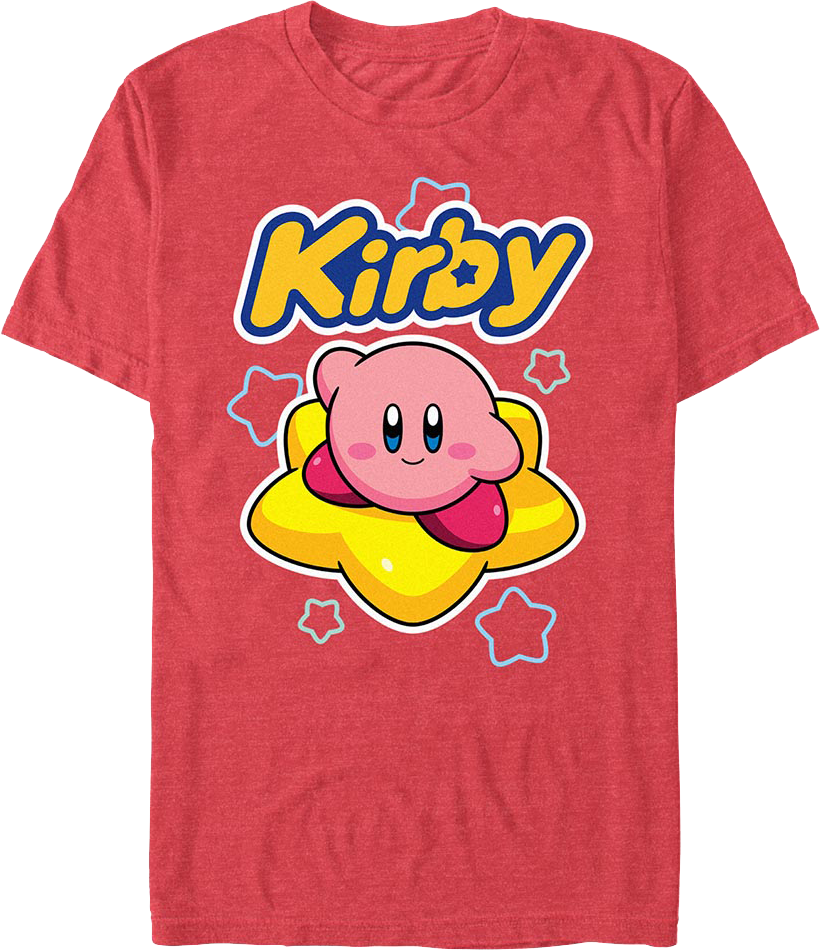 Kirby Star Surfing Nintendo T-Shirt product image 1