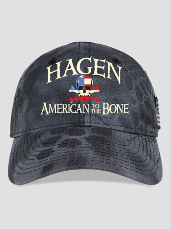 American to the Bone : Embroidered Kryptek Tactical Camo Hats
