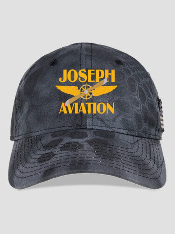 Aviation : Embroidered Kryptek Tactical Camo Hats