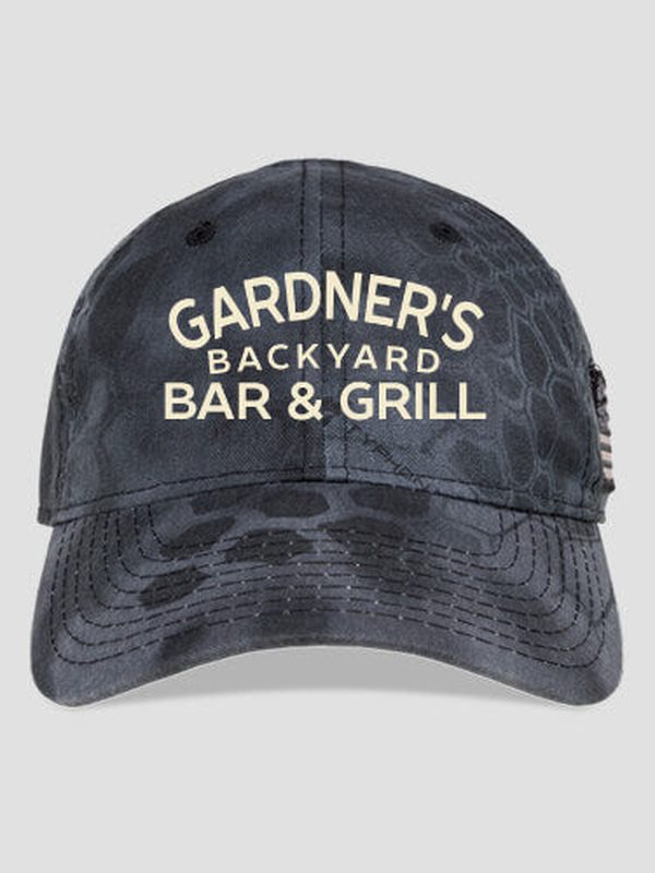 Backyard Bar and Grill : Embroidered Kryptek Tactical Camo Hats