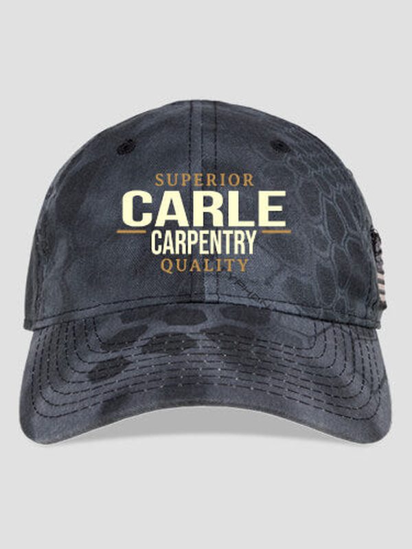 Carpentry : Embroidered Kryptek Tactical Camo Hats
