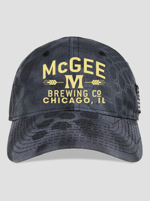 Classic Brewing Company : Embroidered Kryptek Tactical Camo Hats