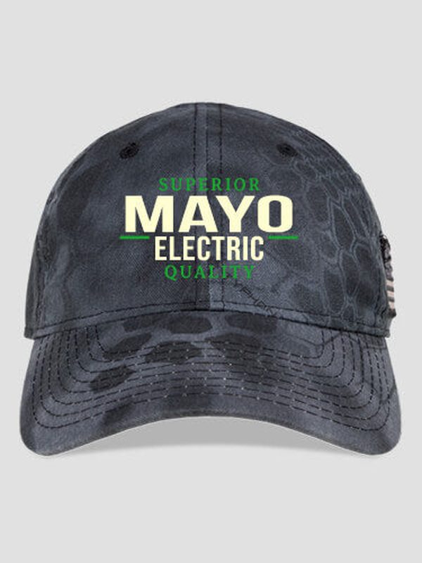 Electric : Embroidered Kryptek Tactical Camo Hats