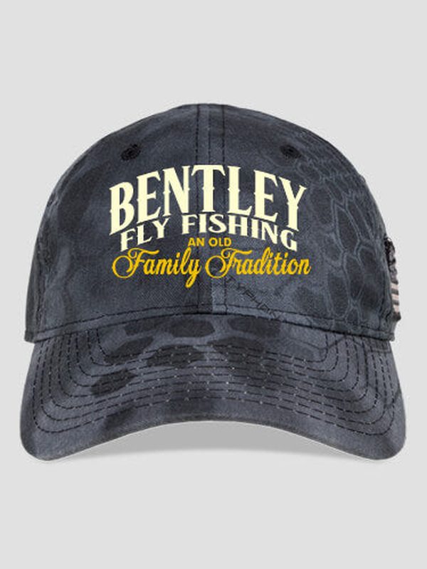 Fly Fishing Family Tradition : Embroidered Kryptek Tactical Camo Hats