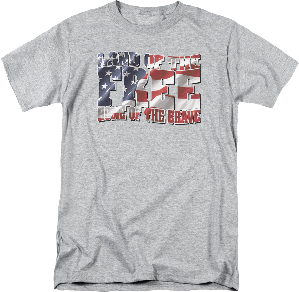 Land Of The Free Home Of Brave T-Shirt product image 1
