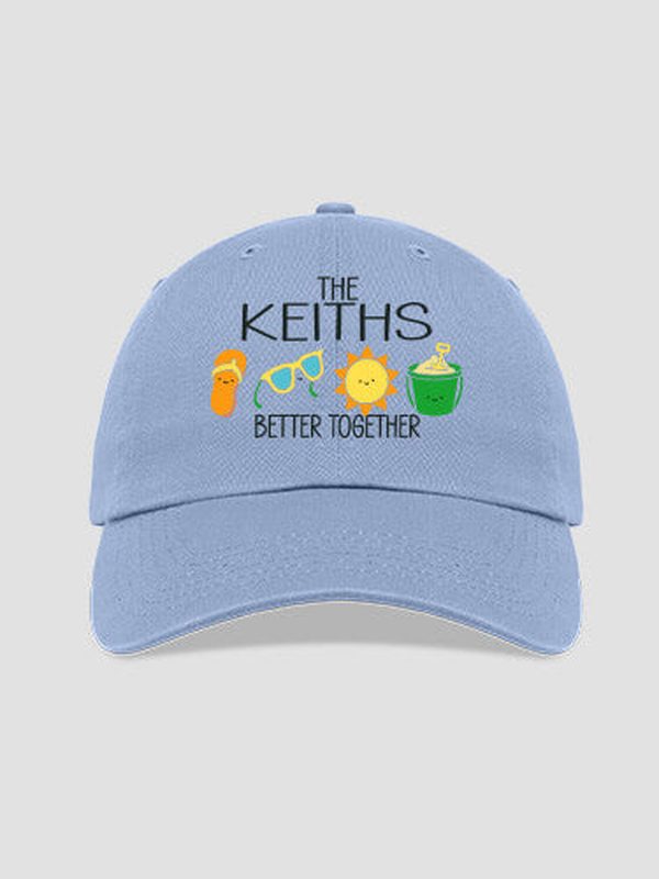 Better Together Vacation : Embroidered Baseball Hats