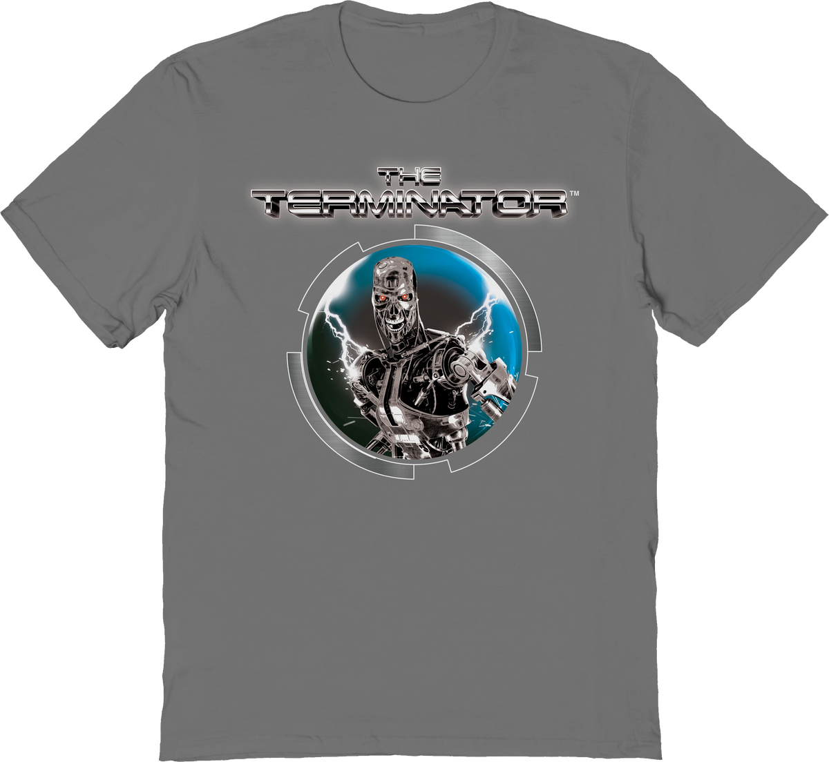 Lightning Bolts Terminator T-Shirt product image 1