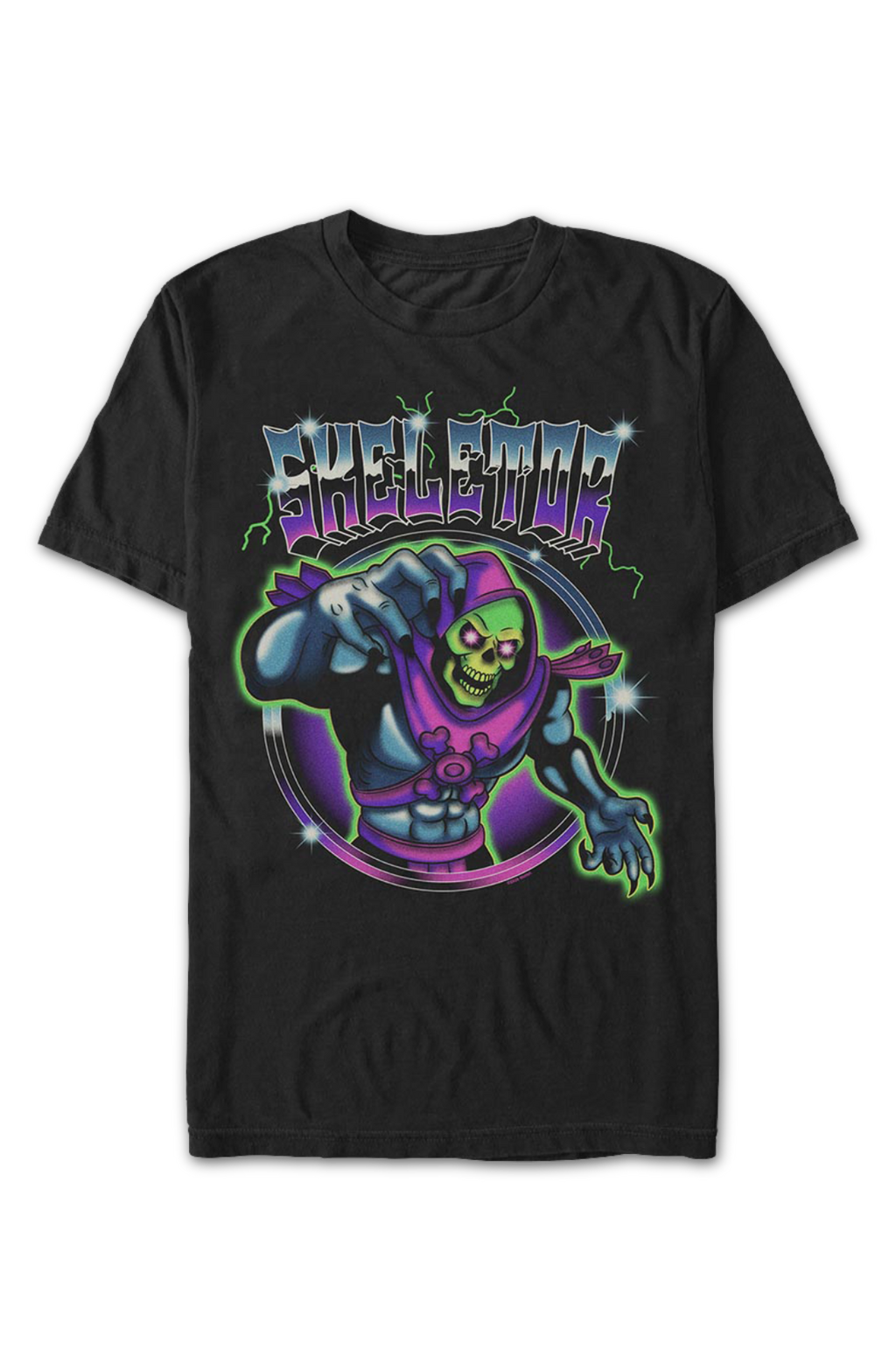 Lightning Skeletor Masters Of The Universe T-Shirt product image 2