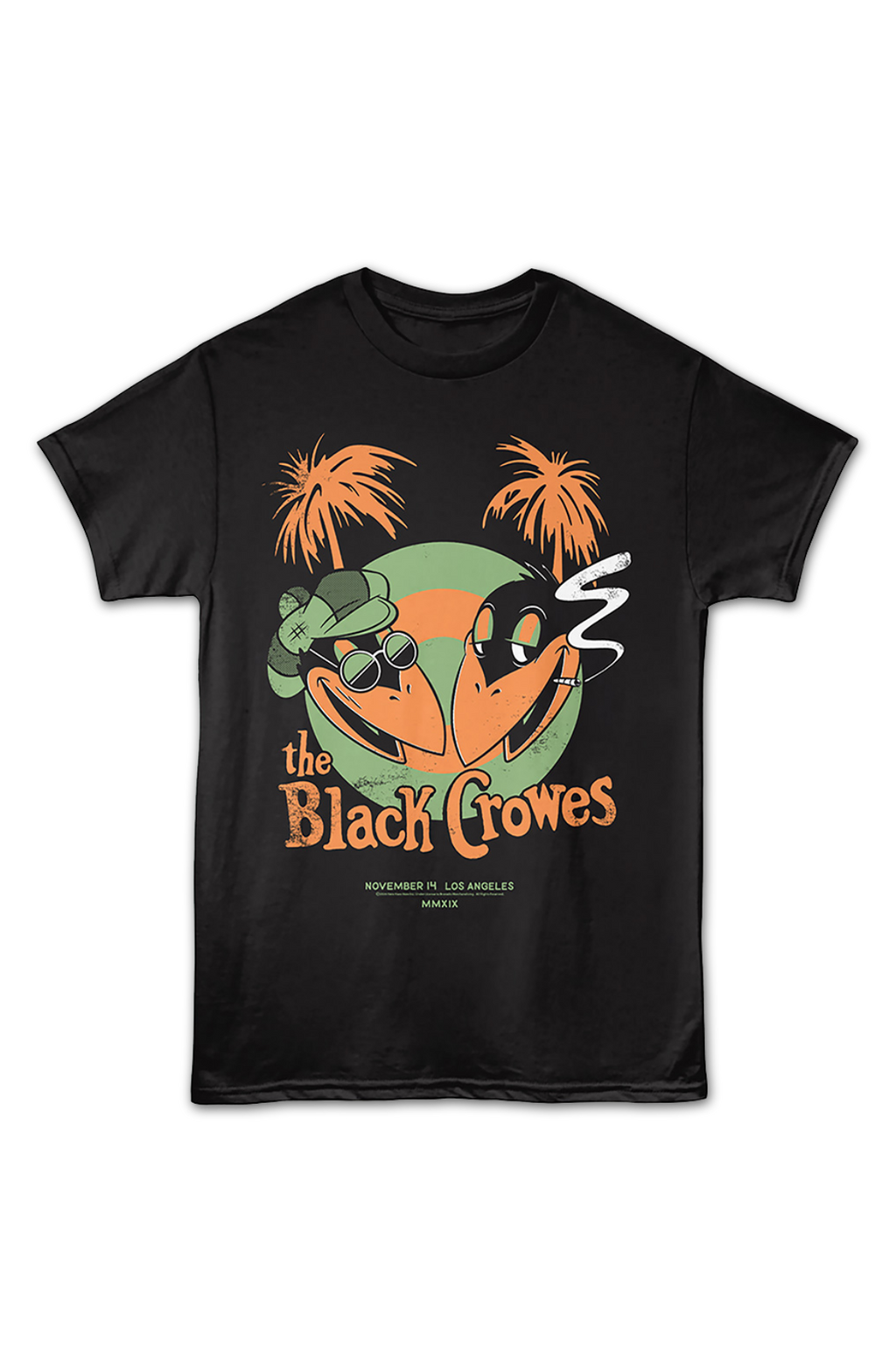 Los Angeles Poster Black Crowes T-Shirt