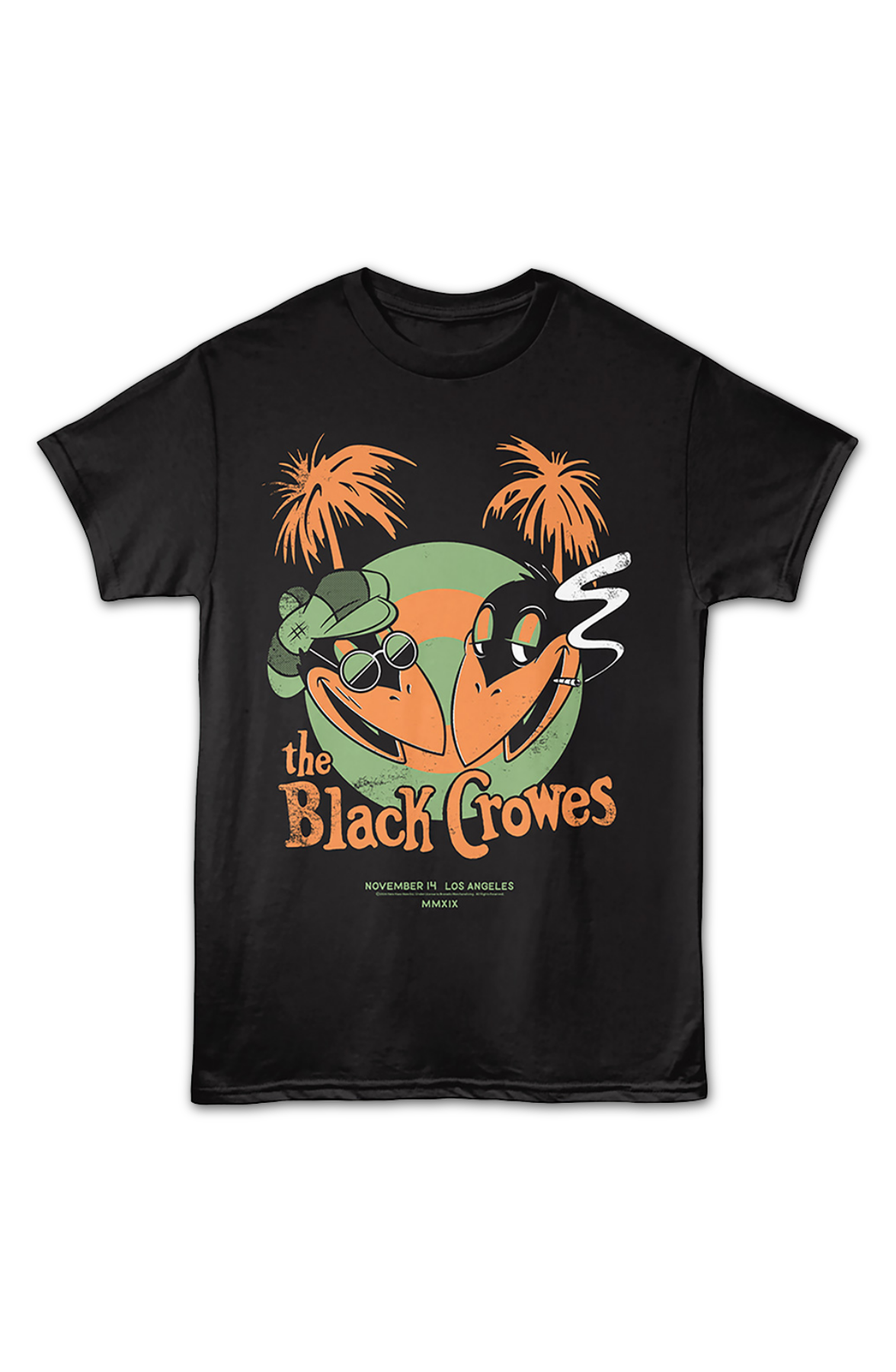 Los Angeles Poster Black Crowes T-Shirt