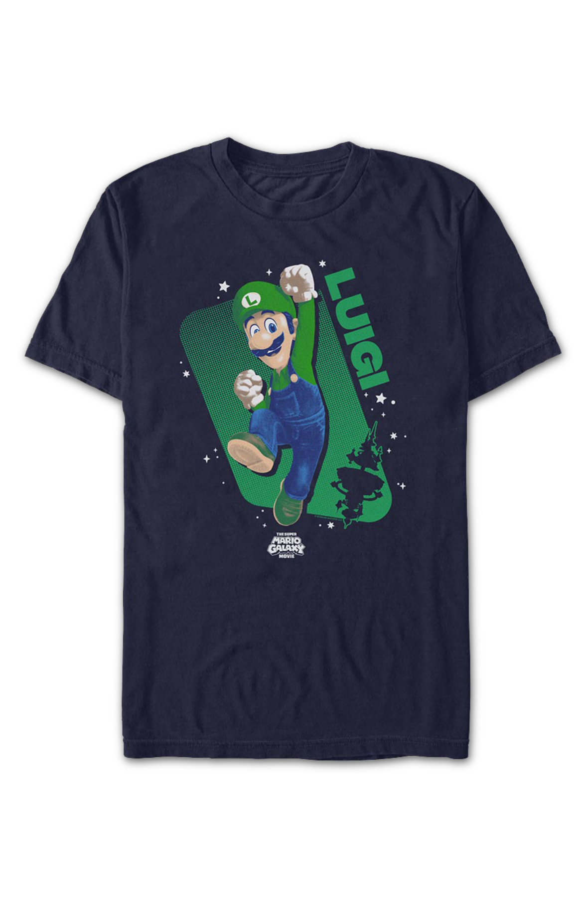 Luigi Jump Super Mario Bros. T-Shirt product image 2