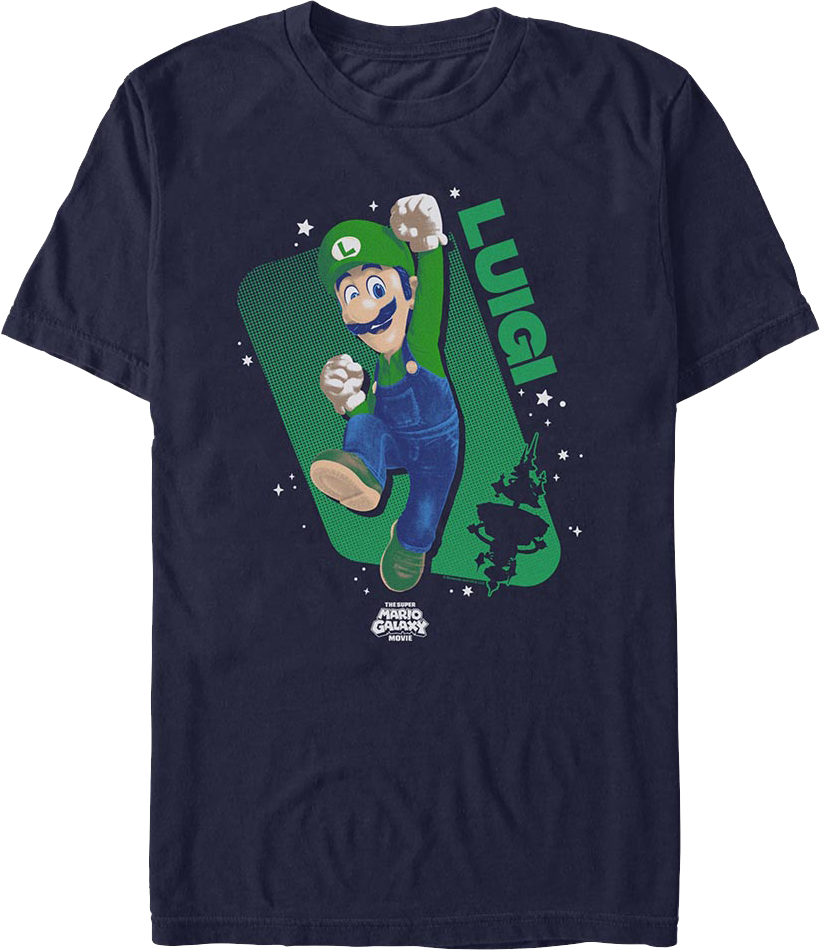 Luigi Jump Super Mario Bros. T-Shirt product image 1