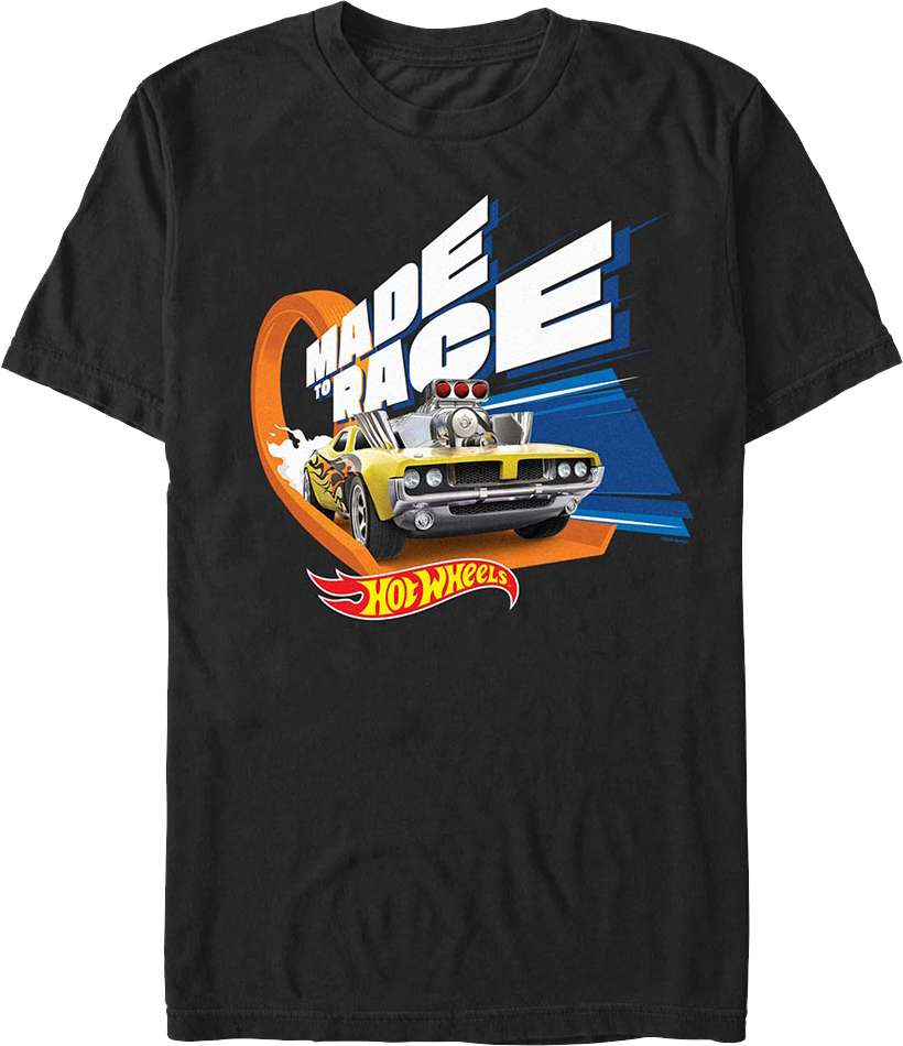 Made To Race Hot Wheels T-Shirt product image 1