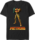 Metroid Samus Aran Pose Nintendo T-Shirt product image 1