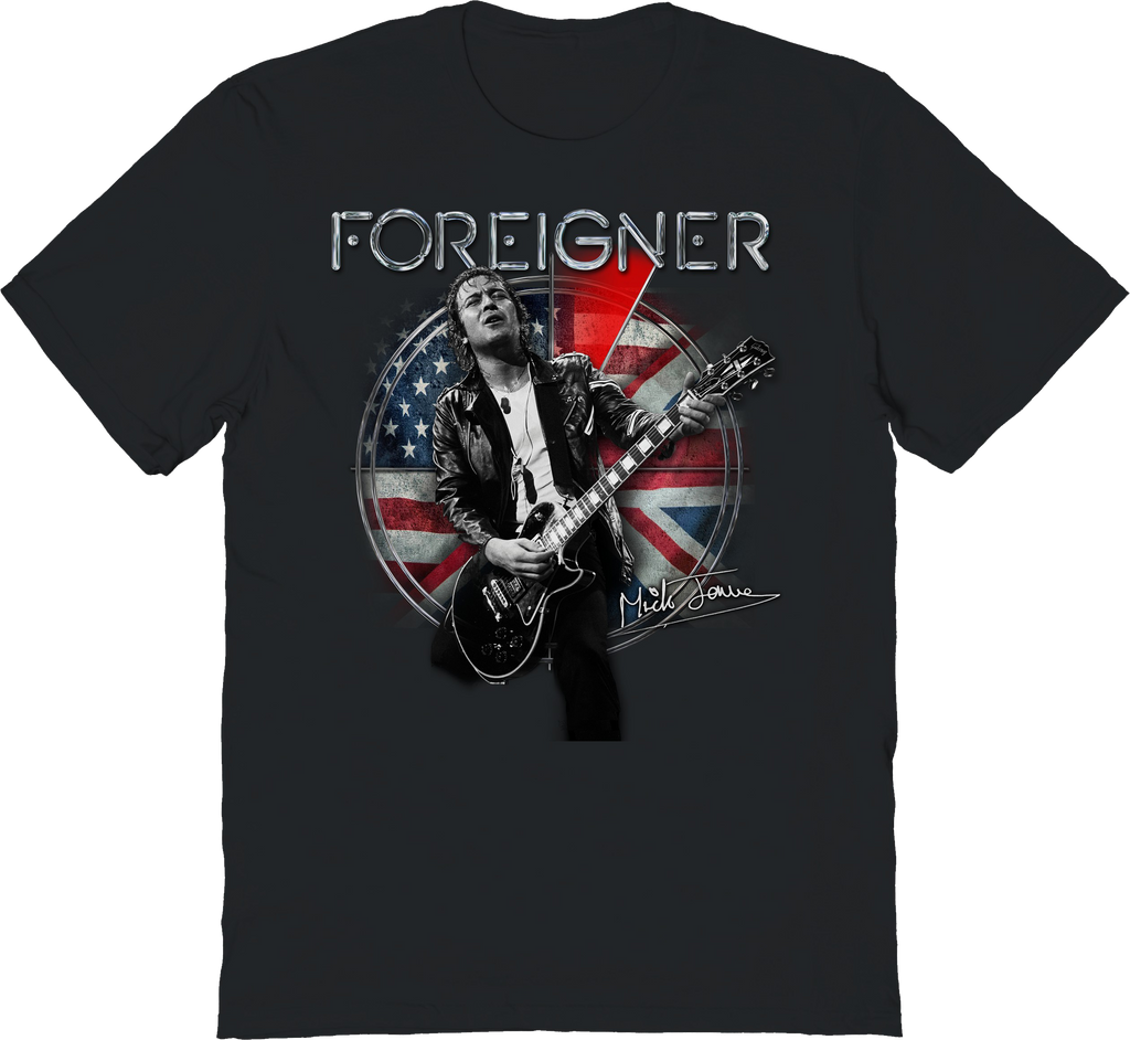 Mick Jones Autograph Foreigner T-Shirt product image 1