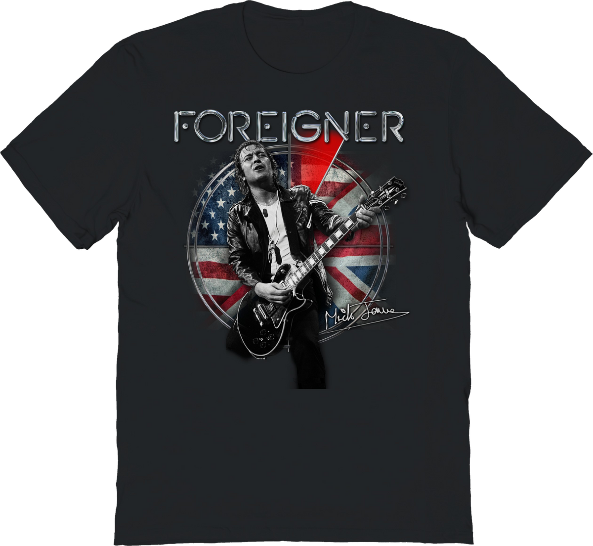 Mick Jones Autograph Foreigner T-Shirt product image 1