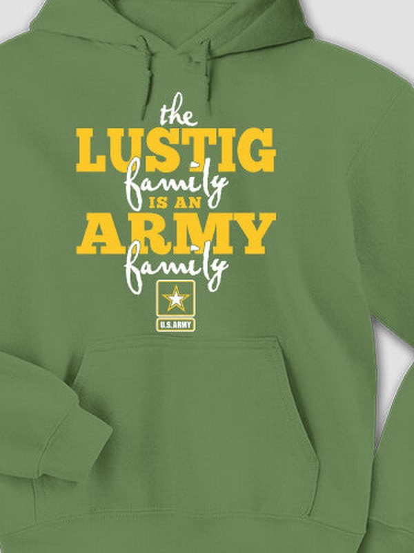 Army Family : Printed Hoodies product image 1