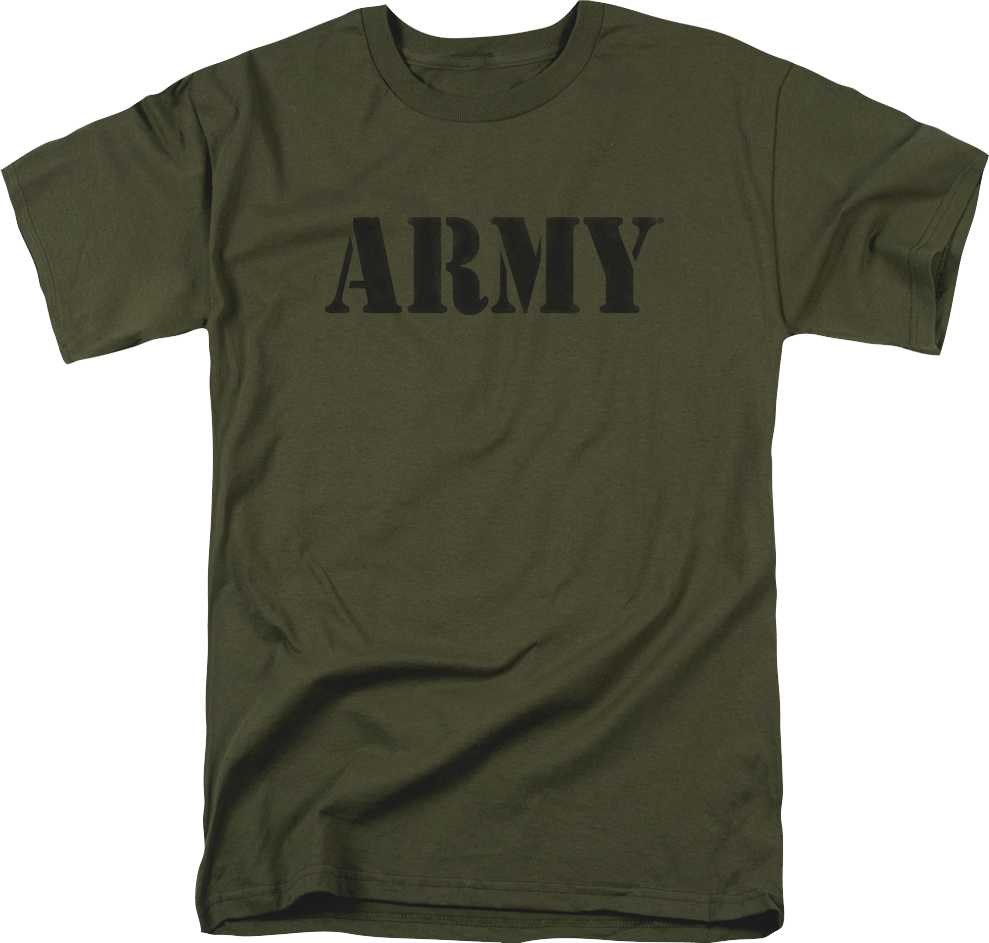 Military Green Army T-Shirt product image 1