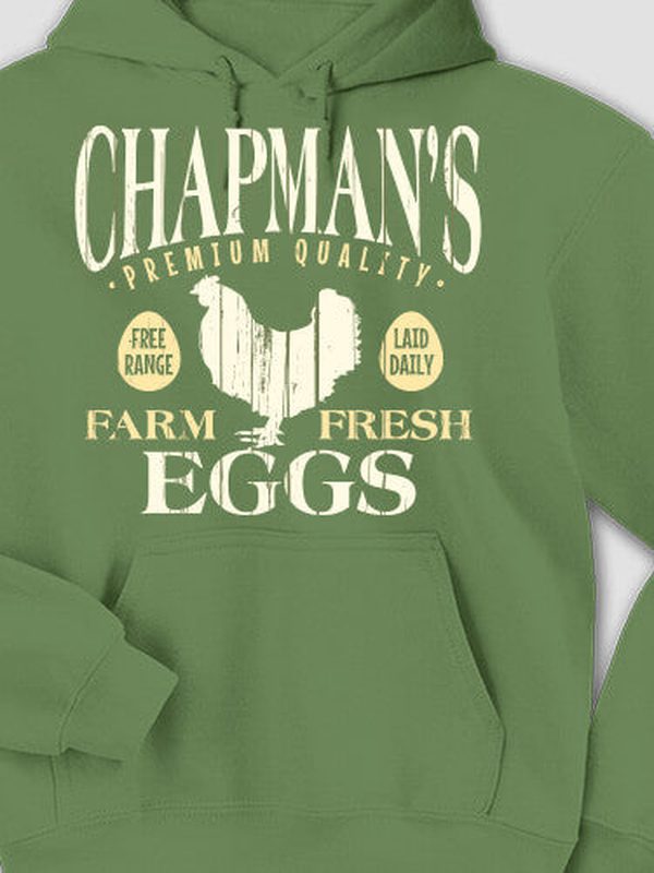 Farm Fresh Eggs : Printed Hoodies product image 4