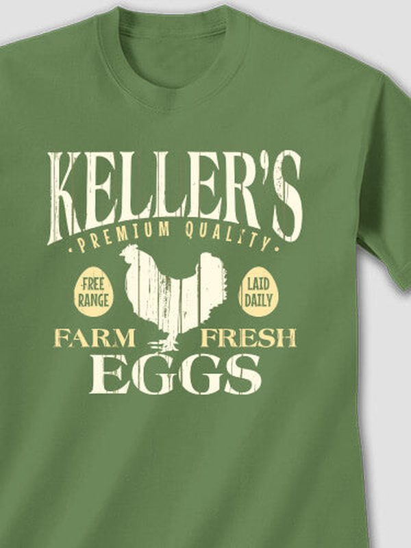 Farm Fresh Eggs : Printed T-Shirts