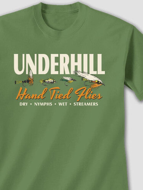 Hand Tied Flies : Printed T-Shirts