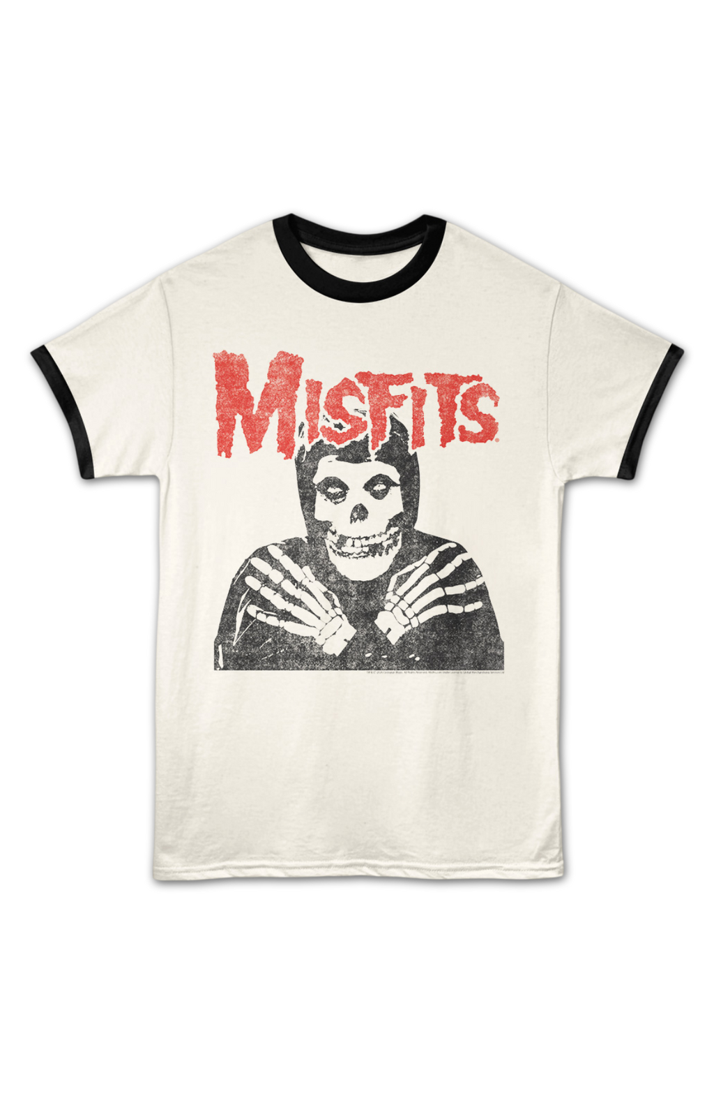 Misfits Crossed Arms Ringer Shirt product image 2