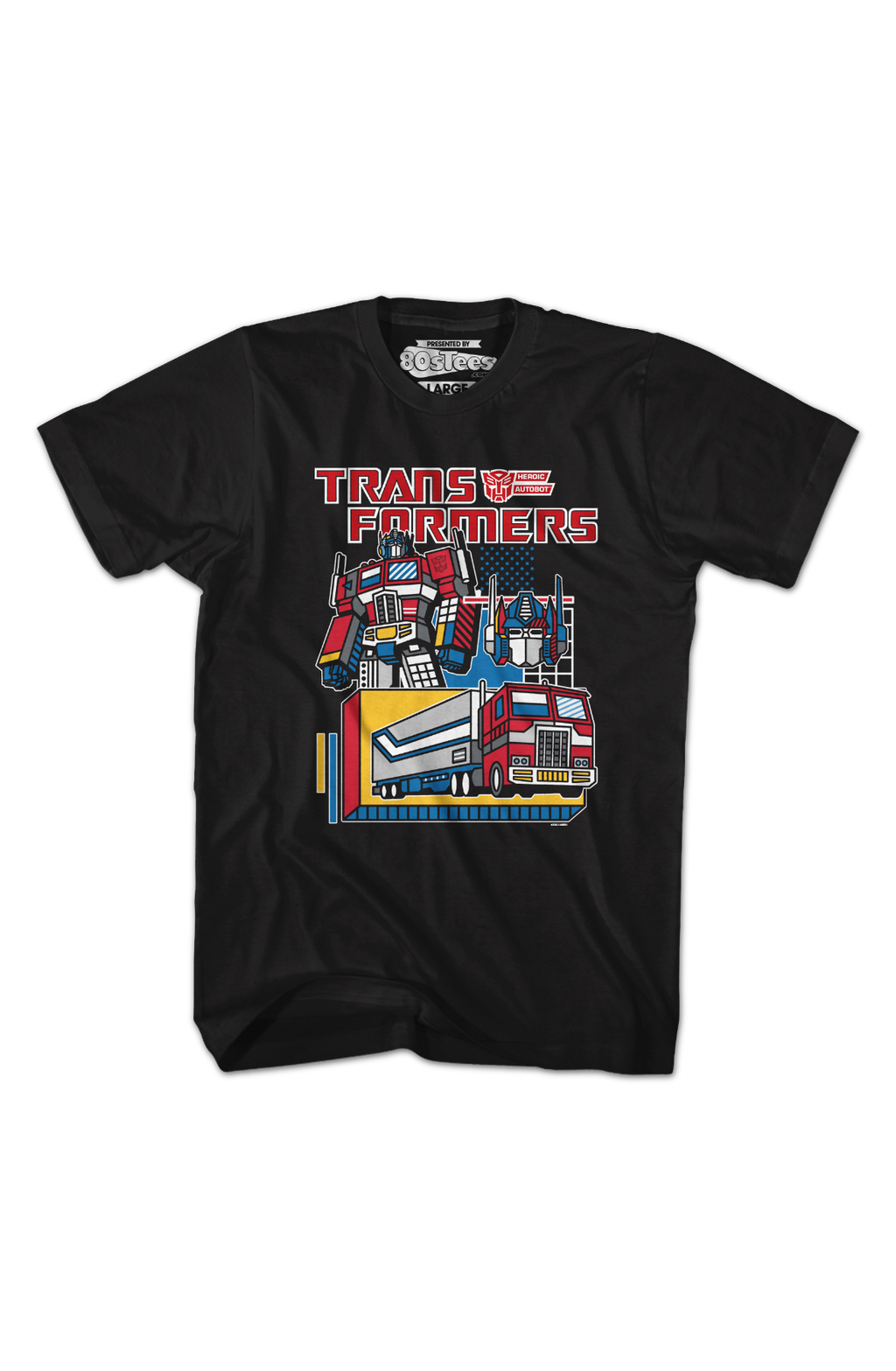 Modern Optimus Prime Transformers T-Shirt product image 2