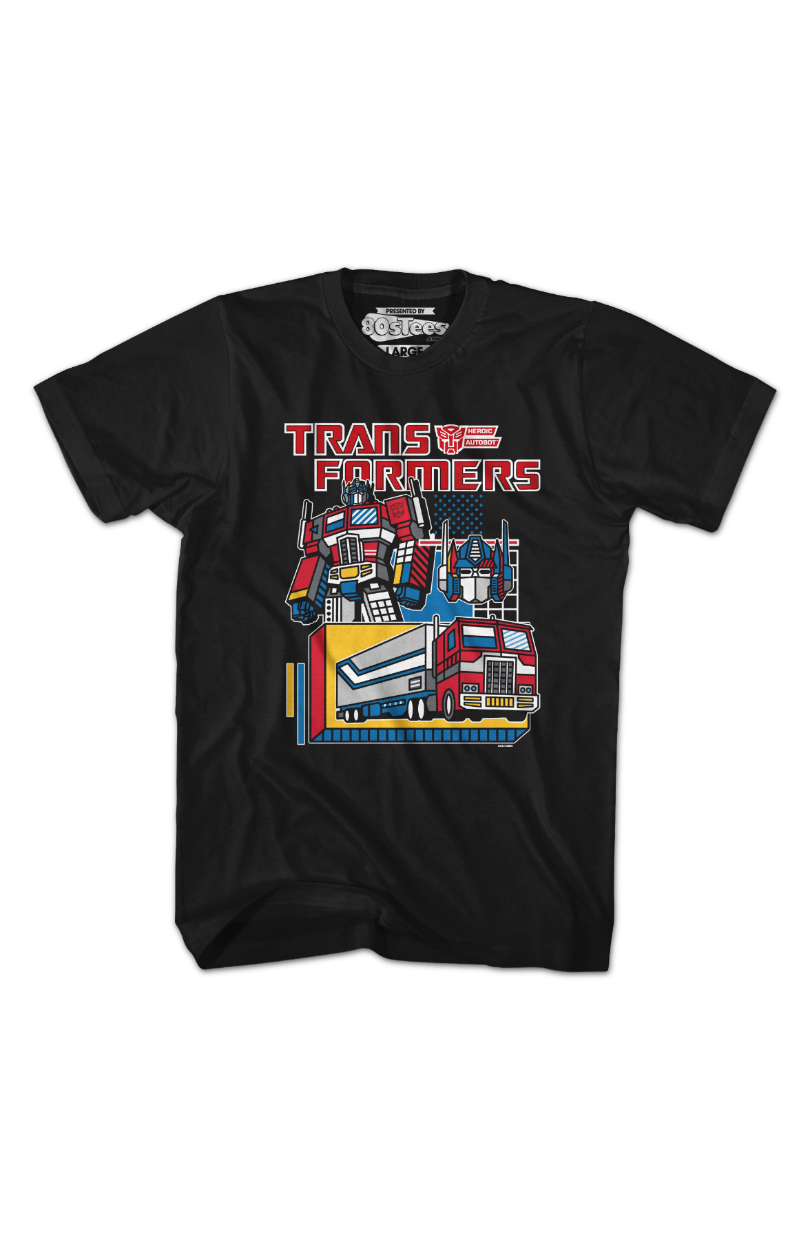 Modern Optimus Prime Transformers T-Shirt product image 2