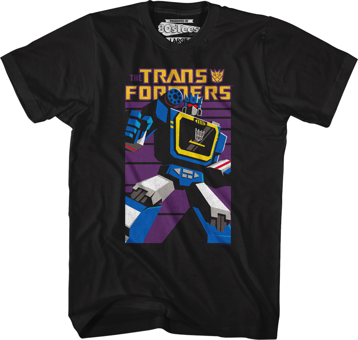 Sounds Great Pose Soundwave Transformers T-Shirt product image 1