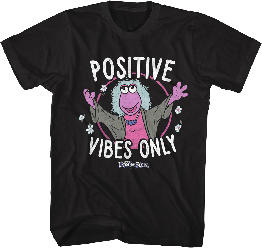 Mokey Positive Vibes Fraggle Rock T-Shirt product image 1