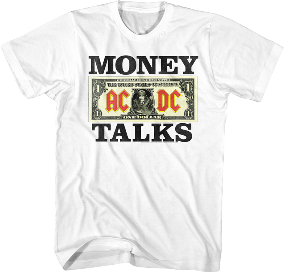 Moneytalks ACDC T-Shirt product image 1
