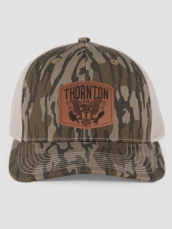 Eagle Monogram : Structured Trucker Hats with Patch