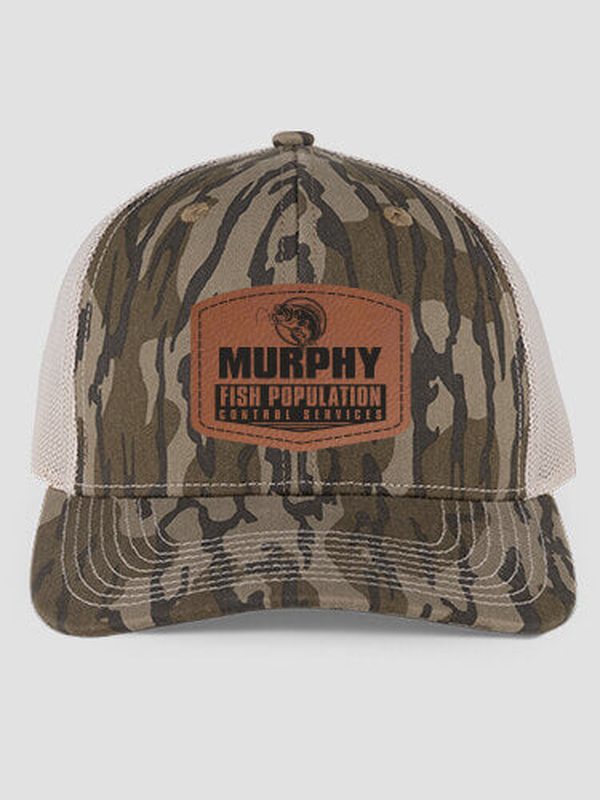 Fish Services : Structured Trucker Hats with Patch