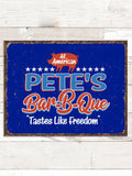 All American BBQ : Tin Signs