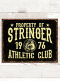 Athletic Club : Tin Signs