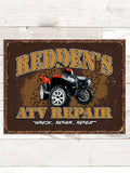 ATV Repair : Tin Signs