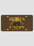 Bear Cabin : License Plates