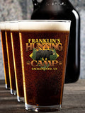 Bear Hunting Camp : Growler Pint Glass Gift Sets - Color Printed