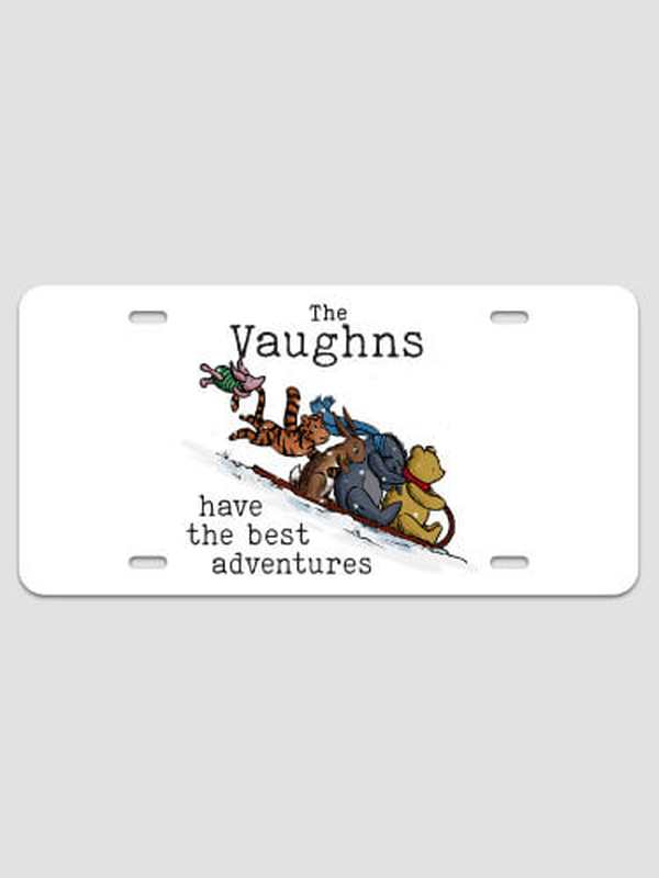Best Adventures : License Plates