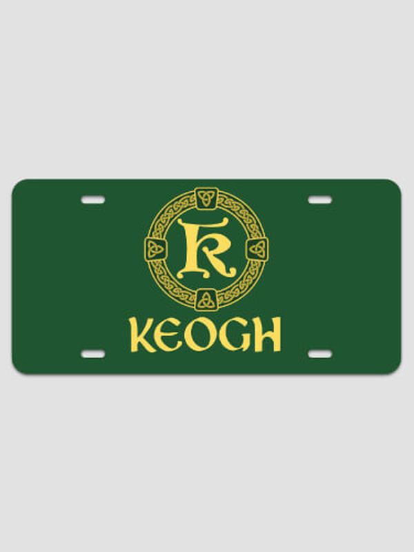 Celtic Wreath Monogram : License Plates