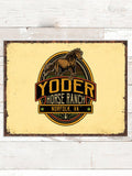 Classic Horse Ranch : Tin Signs