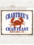 Crab Feast : Tin Signs