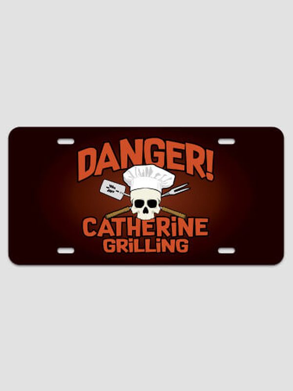 Danger Grilling : License Plates