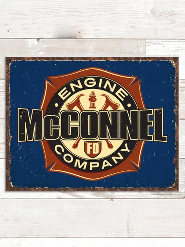 Engine Company : Tin Signs